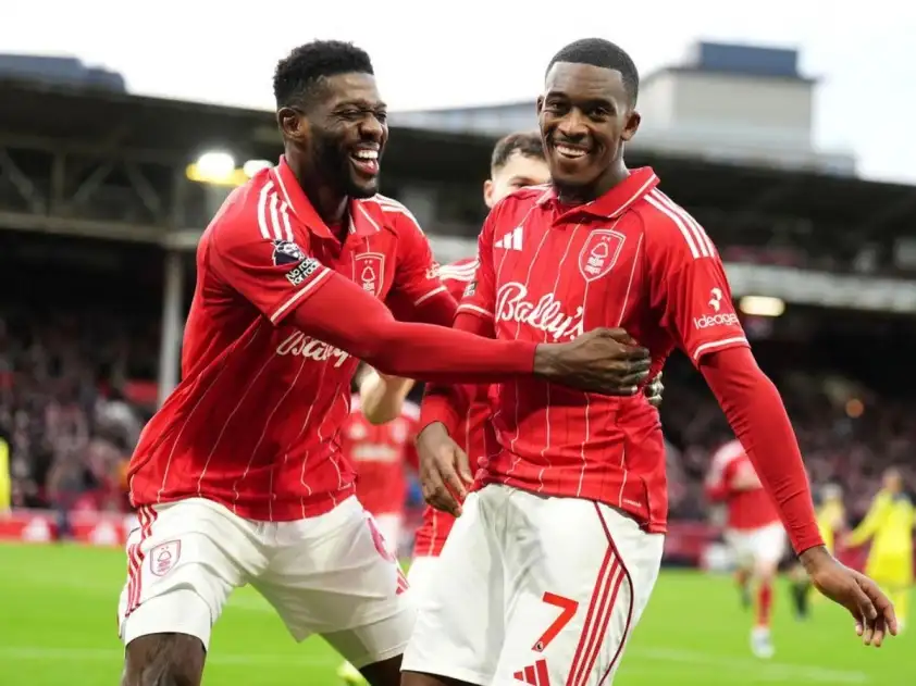 Nottingham Forest vừa giành chiến thắng ấn tượng trước Tottenham ở vòng đấu vừa qua (Ảnh: inkl)